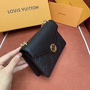 Kitlife Louis Vuitton Wallet On Chain Rosy in Black M13570 19.5x13.5x6.5cm - 2