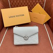 Kitlife Louis Vuitton Wallet On Chain Rosy in Light Grey M13570 19.5x13.5x6.5cm  - 1