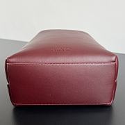 Kitlife Bottega Veneta Andiamo Bucket Burgundy 844169 34x24x12cm - 4