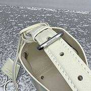 Kitlife Balenciaga Bel Air Shoulder Bag Small In White 92876 35x10x17cm - 6