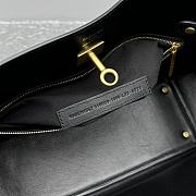 Kitlife Balenciaga Bel Air Shoulder Bag Small In Black 92876 35x10x17cm - 2