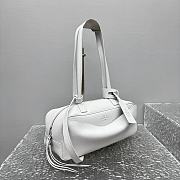Kitlife Balenciaga Carrie Bowling Small Bag White 31x12x12cm - 5