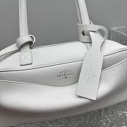 Kitlife Balenciaga Carrie Bowling Small Bag White 31x12x12cm - 4
