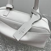 Kitlife Balenciaga Carrie Bowling Small Bag White 31x12x12cm - 2