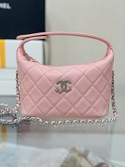 Kitlife Chanel 25B Meteor Hardware Bag Pink 21.5x19x7.5cm - 1