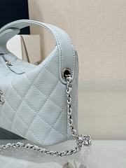 Kitlife Chanel 25B Meteor Hardware Bag Light Blue 21.5x19x7.5cm - 3