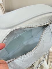 Kitlife Chanel 25B Meteor Hardware Bag Light Blue 21.5x19x7.5cm - 2