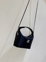 Kitlife Chanel 25B Meteor Hardware Bag Black 21.5x19x7.5cm - 6