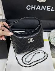 Kitlife Chanel 25B Meteor Hardware Bag Black 21.5x19x7.5cm - 2