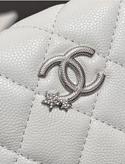 Kitlife Chanel 25B Meteor Hardware Bag White 21.5x19x7.5cm - 2