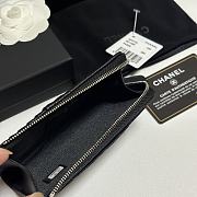 Kitlife Chanel 25 Meteor Hardware Wallet Black 12x7.5x2.5cm - 6
