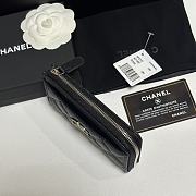 Kitlife Chanel 25 Meteor Hardware Wallet Black 12x7.5x2.5cm - 5