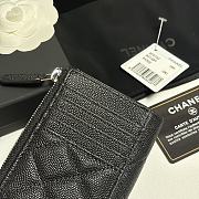 Kitlife Chanel 25 Meteor Hardware Wallet Black 12x7.5x2.5cm - 4