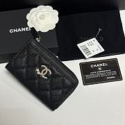 Kitlife Chanel 25 Meteor Hardware Wallet Black 12x7.5x2.5cm - 3