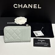Kitlife Chanel 25 Meteor Hardware Wallet Light Blue 12x7.5x2.5cm - 3
