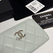Kitlife Chanel 25 Meteor Hardware Wallet Light Blue 12x7.5x2.5cm - 4