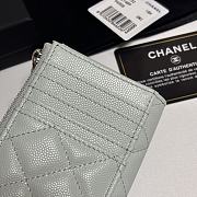 Kitlife Chanel 25 Meteor Hardware Wallet Light Blue 12x7.5x2.5cm - 5