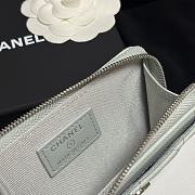 Kitlife Chanel 25 Meteor Hardware Wallet Light Blue 12x7.5x2.5cm - 6