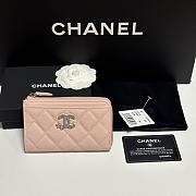 Kitlife Chanel 25 Meteor Hardware Wallet Pink 12x7.5x2.5cm - 1