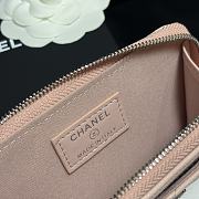 Kitlife Chanel 25 Meteor Hardware Wallet Pink 12x7.5x2.5cm - 6