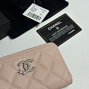 Kitlife Chanel 25 Meteor Hardware Wallet Pink 12x7.5x2.5cm - 2
