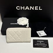 Kitlife Chanel 25 Meteor Hardware Wallet White 12x7.5x2.5cm  - 5