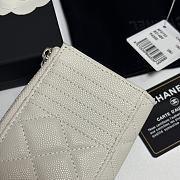 Kitlife Chanel 25 Meteor Hardware Wallet White 12x7.5x2.5cm  - 4