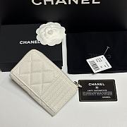 Kitlife Chanel 25 Meteor Hardware Wallet White 12x7.5x2.5cm  - 3