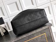 Kitlife Chanel 26C Hobo Bag in Black Leather 35x12x45cm - 3