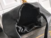 Kitlife Chanel 26C Hobo Bag in Black Leather 35x12x45cm - 2