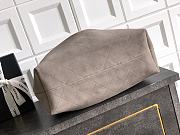 Kitlife Chanel 26C Hobo Bag in Grey Suede 35x12x45cm - 5