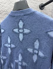 Kitlife Louis Vuitton Knitted Sweater Blue  - 5