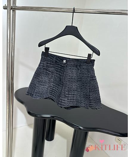 Kitlife Chanel Skirt Black  - 1