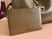 Kitlife Gucci Softbit Maxi Shoulder Bag Brown Leather 837466 46x26x16cm - 3