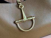 Kitlife Gucci Softbit Maxi Shoulder Bag Brown Leather 837466 46x26x16cm - 2