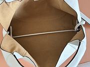 Kitlife Gucci Softbit Maxi Shoulder Bag White Leather 837466 46x26x16cm - 6