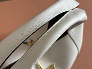 Kitlife Gucci Softbit Maxi Shoulder Bag White Leather 837466 46x26x16cm - 4