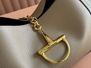 Kitlife Gucci Softbit Maxi Shoulder Bag Taupe Leather 837466 46x26x16cm - 4