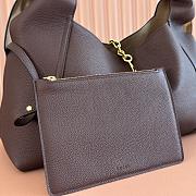 Kitlife Gucci Softbit Maxi Shoulder Bag Dark Brown Leather 837466 46x26x16cm - 2