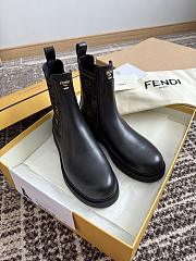 Kitilife Fendi Filo Ankle Boots Black & Brown - 5