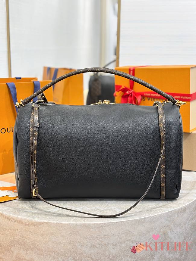 Kitlife Louis Vuitton Express GM Bag Black Calfskin M26037 45x20x27cm - 1