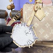 Kitlife Louis Vuitton Speedy Bandoulière 20 Bag Beige Meowgram Canvas M15151 20.5x12x13.5cm - 3