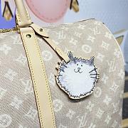 Kitlife Louis Vuitton Keepall Bandoulière 45 Bag Beige M25787 45x20x27cm - 6