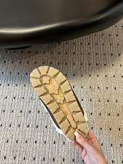 Kitlife Prada Suede and Shearling Slippers Dark Brown - 3