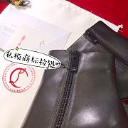 Kiltife Christian Louboutin Turela Boots Calfskin Black 85mm - 2