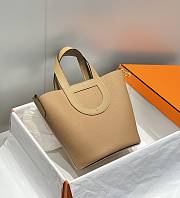 Kitlife Hermes In The Loop Bag Nude Beige 18cm - 1