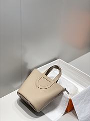 Kitlife Hermes In The Loop Bag Taupe 18cm  - 4