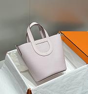 Kitlife Hermes In The Loop Bag Light Pink 18cm - 1