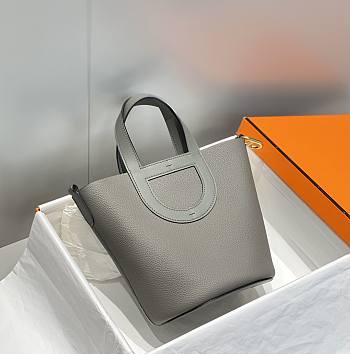 Kitlife Hermes In The Loop Bag Grey 18cm