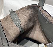 Kitlife Hermes In The Loop Bag Grey 18cm - 4